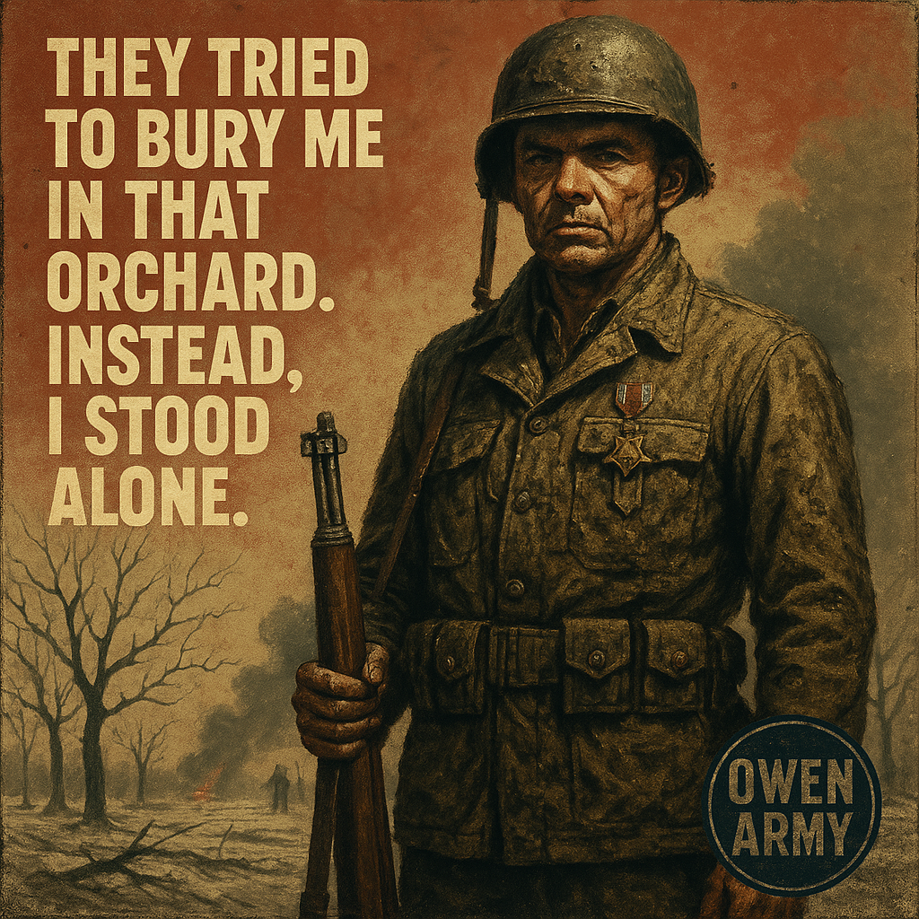 Audie Murphy, WWII Medal of Honor Hero at Holtzwihr