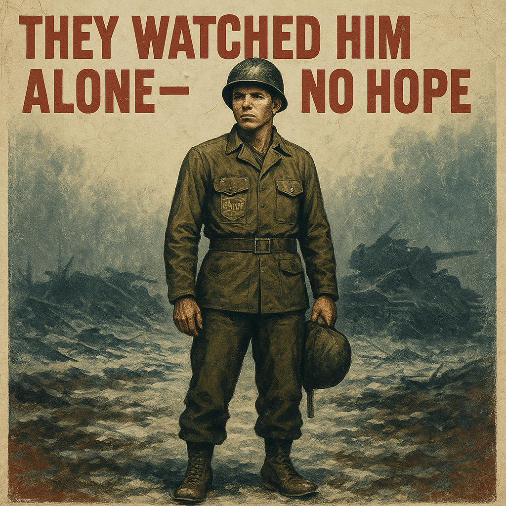Audie Murphy's Holtzwihr stand that earned the Medal of Honor