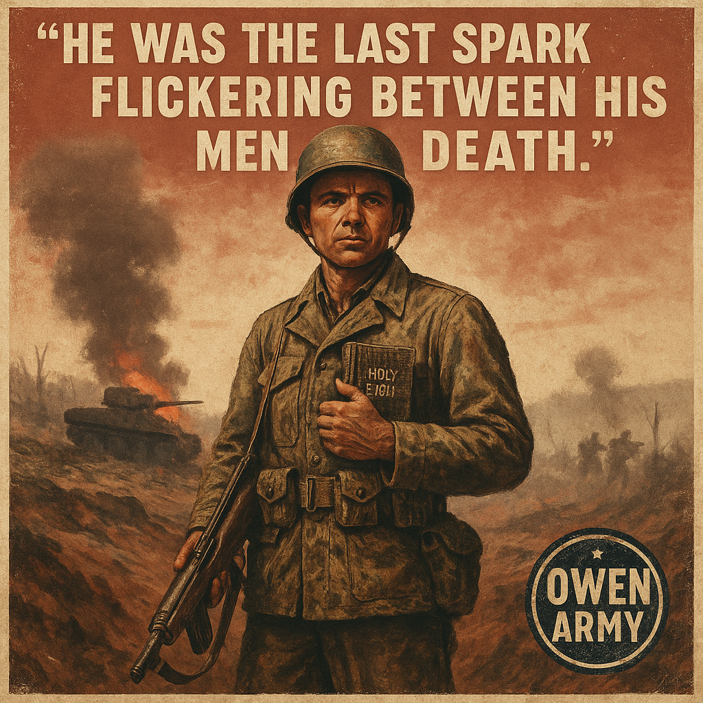 Audie Murphy's Holtzwihr stand that won the Medal of Honor