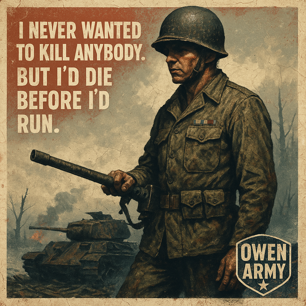 Audie Murphy Held Holtzwihr Alone and Won the Medal of Honor