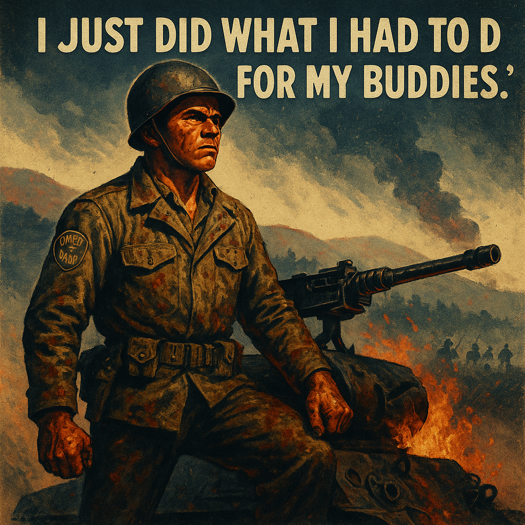 How Audie Murphy’s Stand at Holtzwihr Earned the Medal of Honor