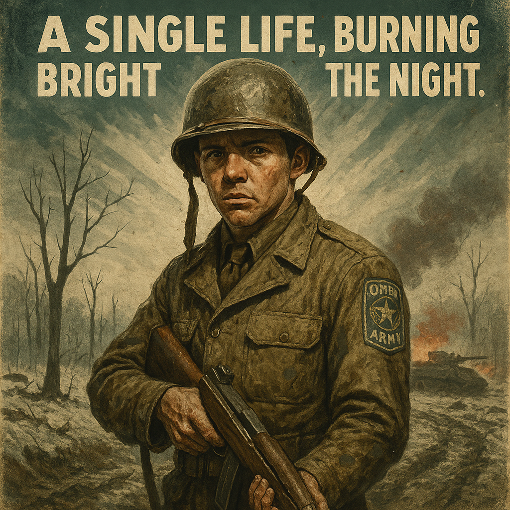 Audie Murphy at Holtzwihr, Medal of Honor hero from Texas