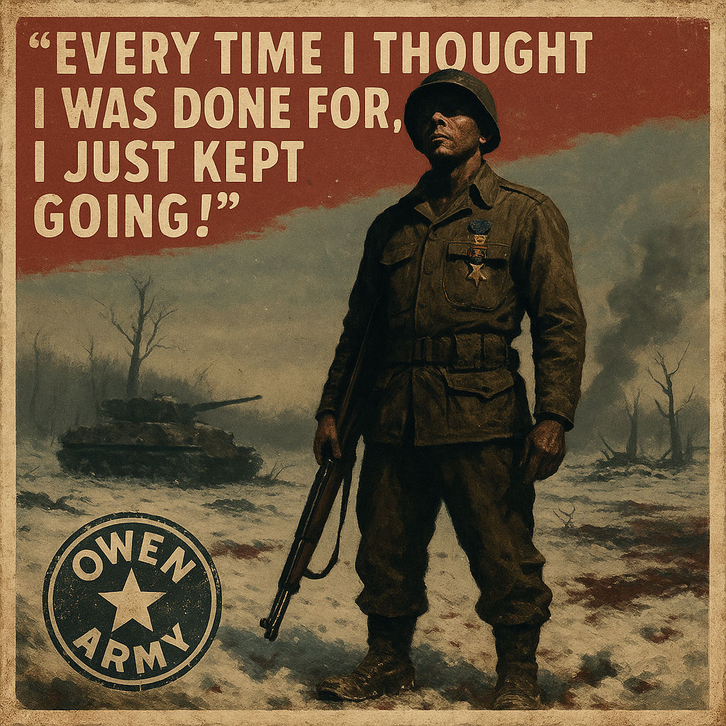 Audie Murphy’s Holtzwihr Stand and the Texas Roots of Courage