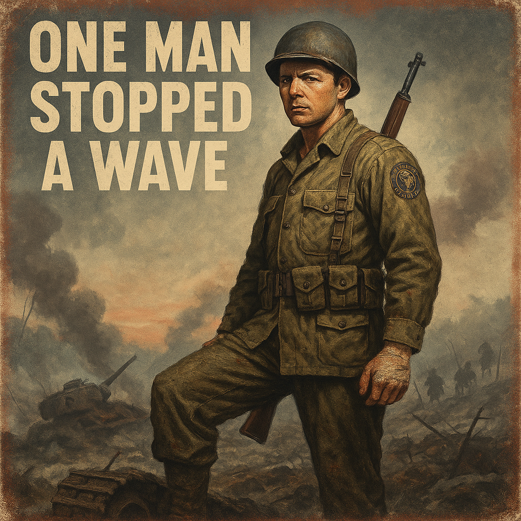 Audie Murphy’s Stand on Hill 282 That Earned the Medal of Honor