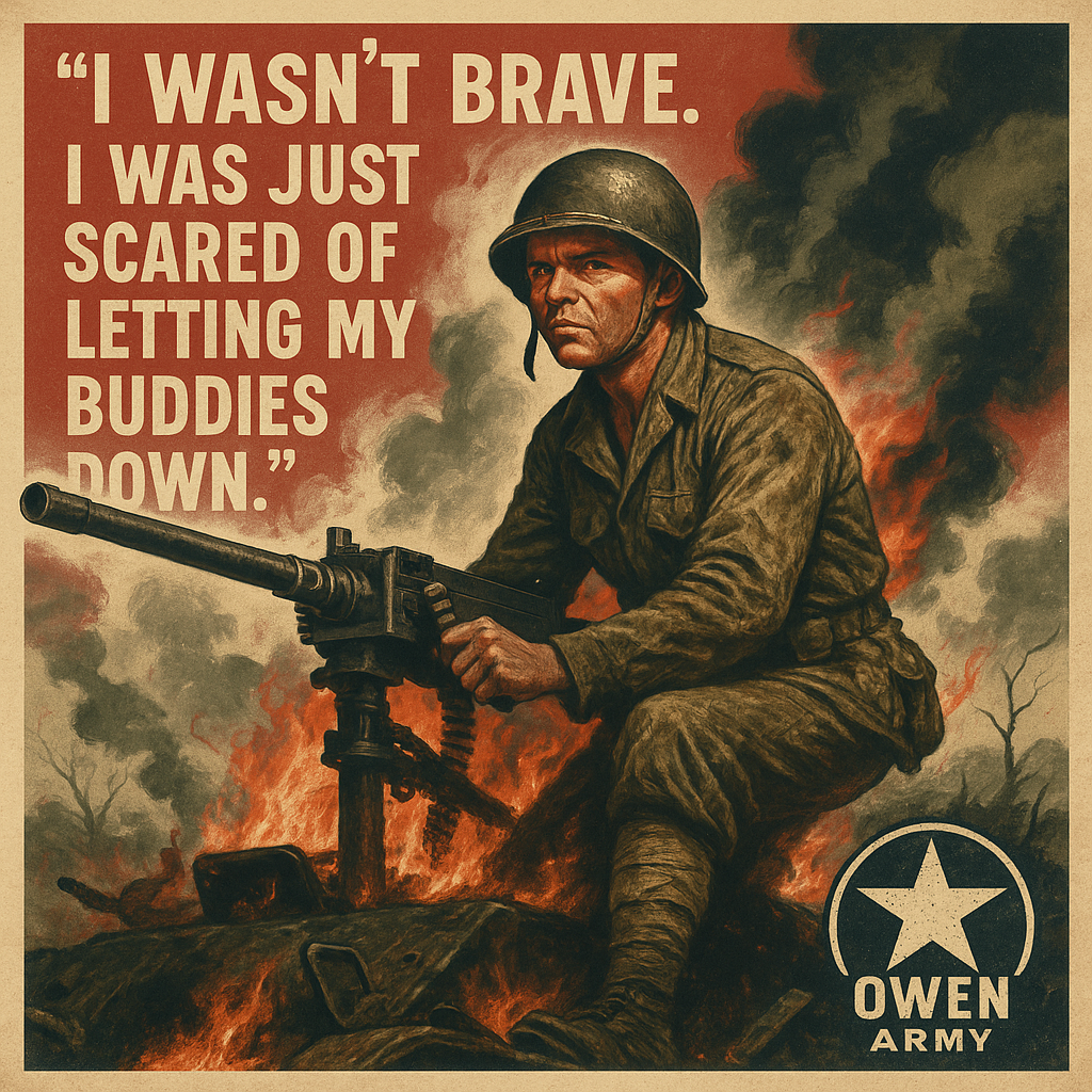 Audie Murphy, Medal of Honor hero who stood alone at Holtzwihr