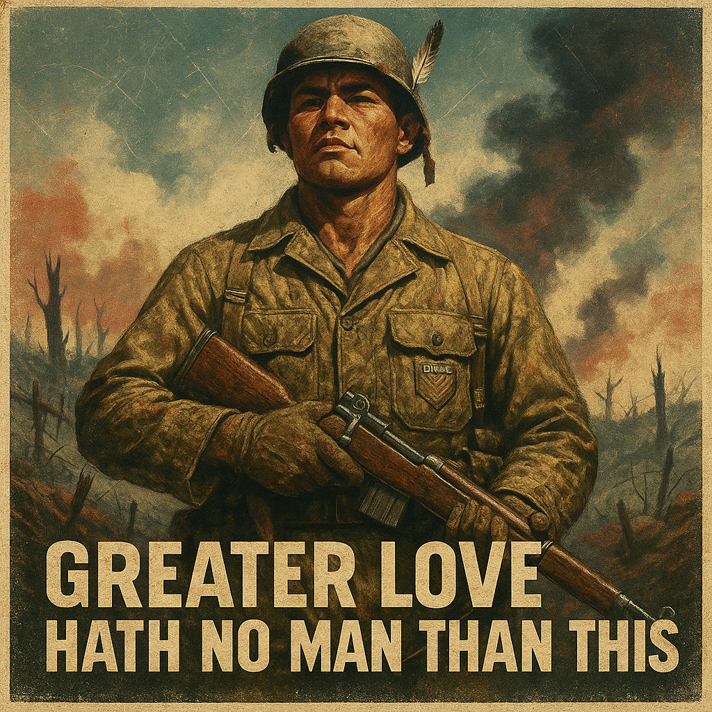 Charles George Cherokee warrior's sacrifice at Heartbreak Ridge