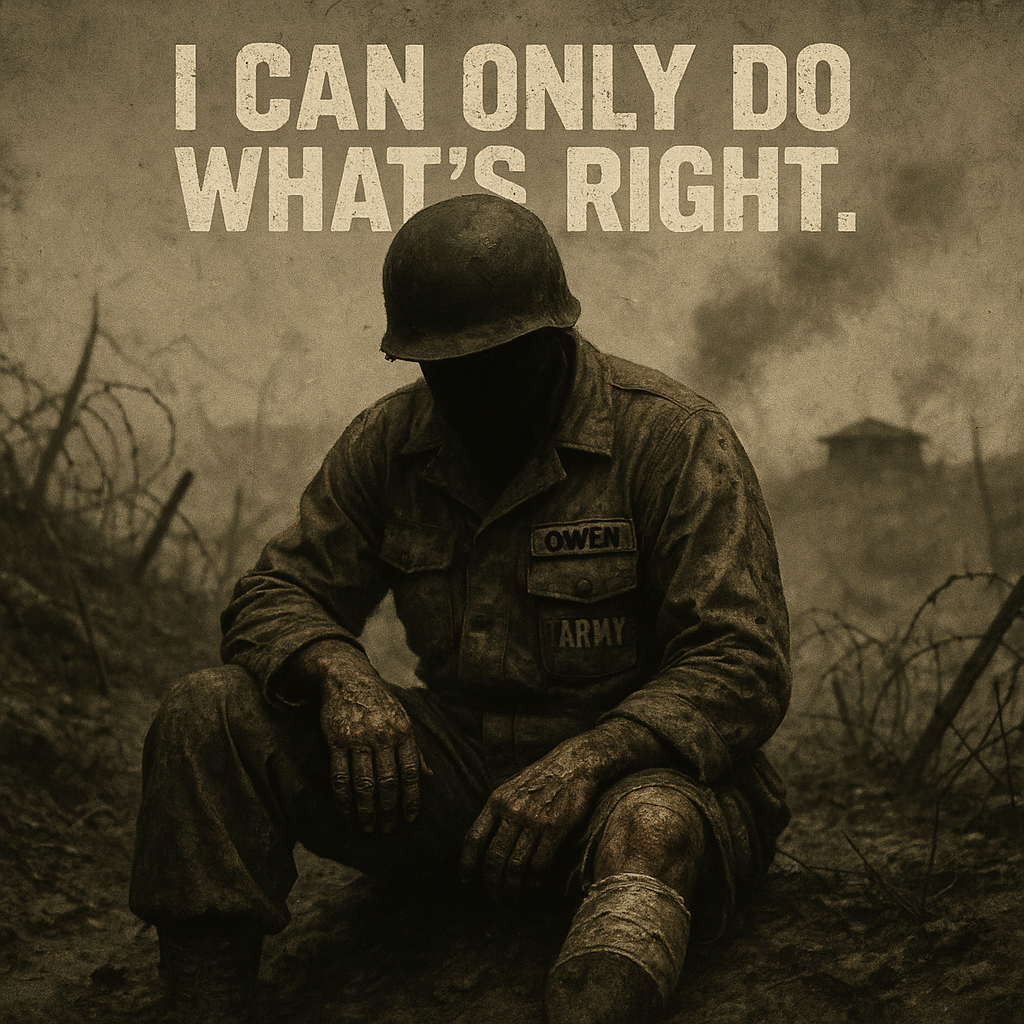 Charles George, Medal of Honor recipient at Outpost Harry in Korea