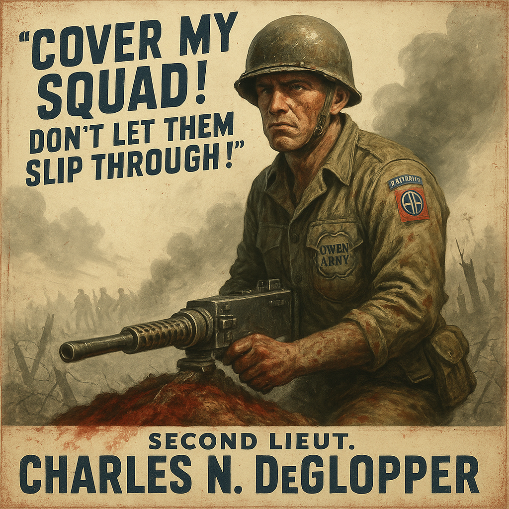 Charles N. DeGlopper, Medal of Honor Recipient at Normandy Ridge