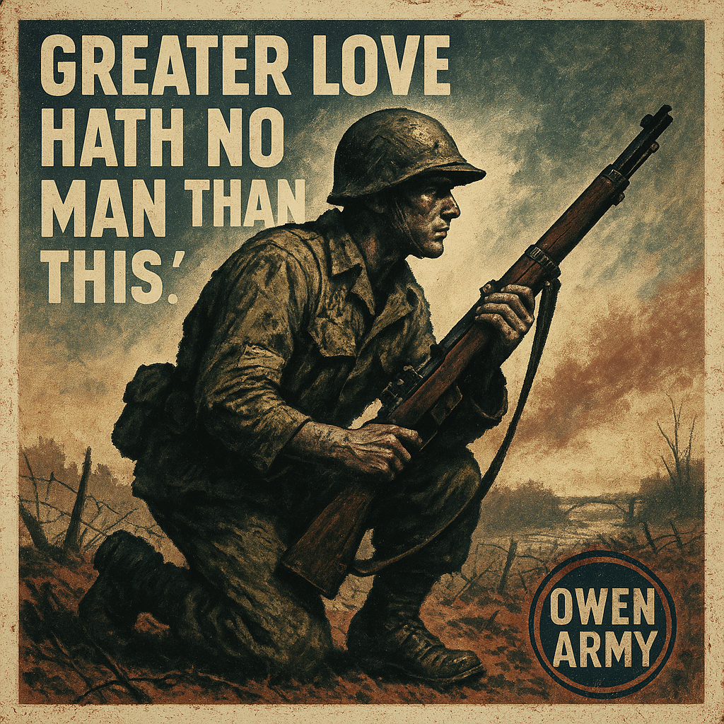 Charles N. DeGlopper's Medal of Honor Stand at Normandy Bridge