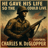 Charles N. DeGlopper's Last Stand in Normandy, Medal of Honor