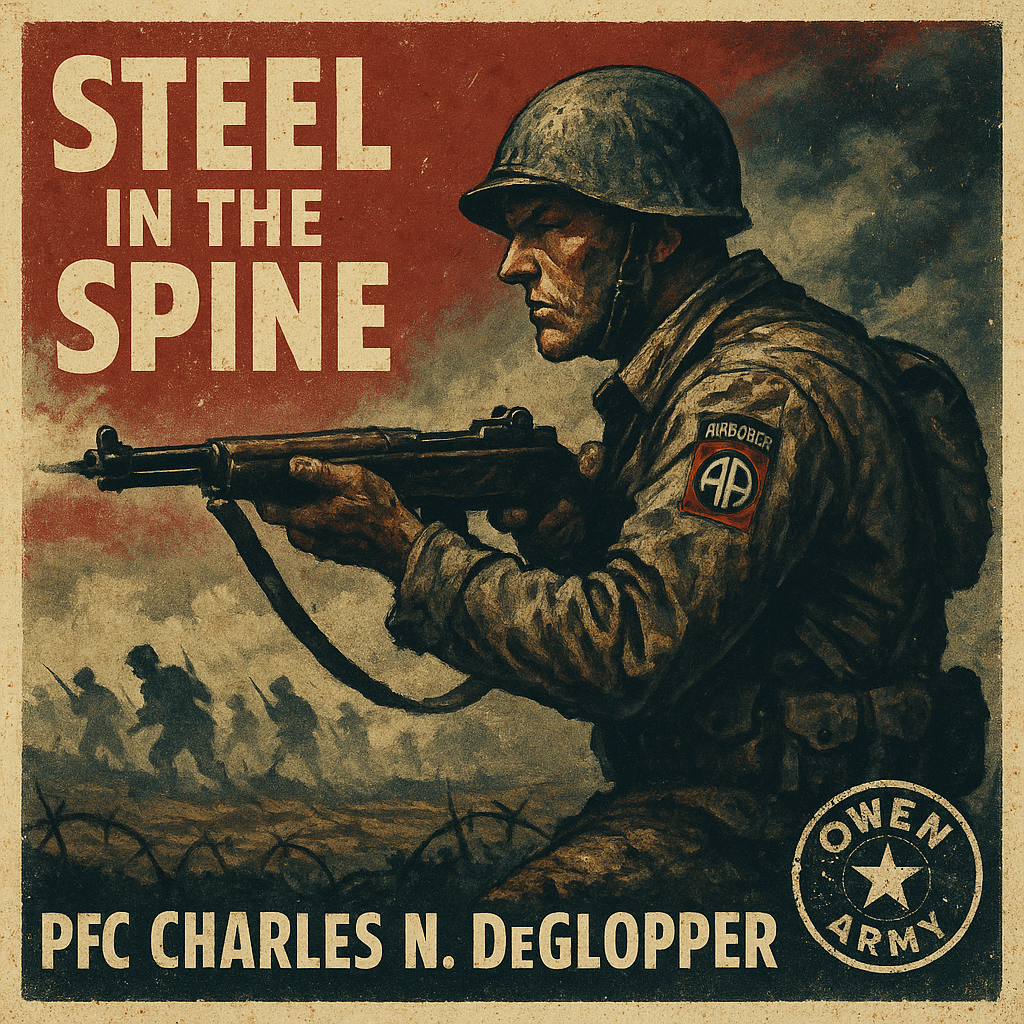 Charles N. DeGlopper Medal of Honor recipient at Hill 30 in Normandy
