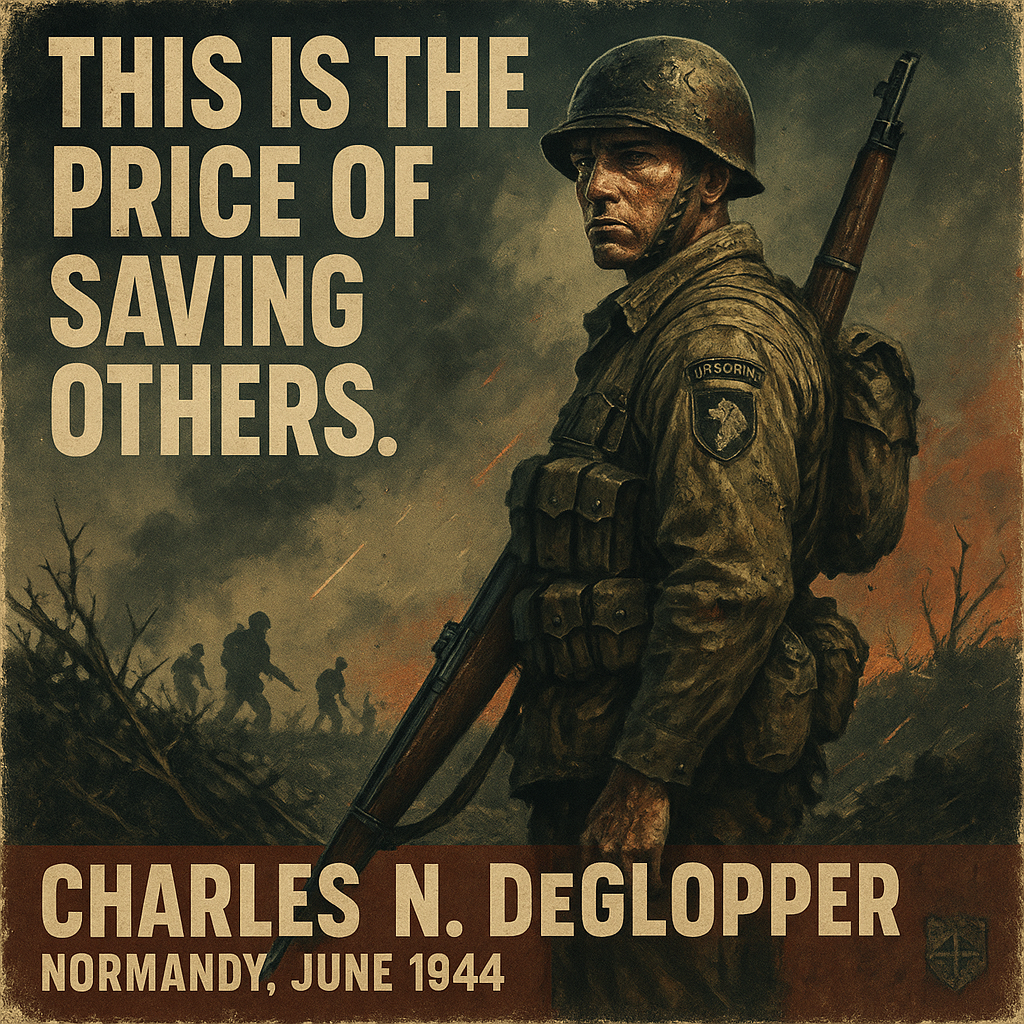 Charles N. DeGlopper and the Normandy Last Stand That Saved His Squad