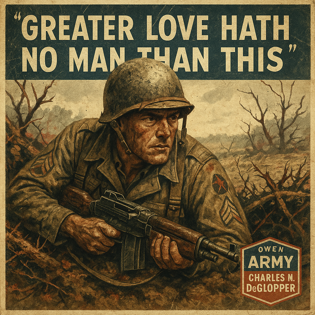 Charles N. DeGlopper’s Courage Saved His Company in Normandy