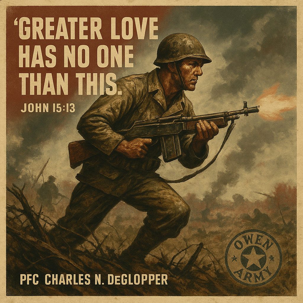 Charles N. DeGlopper Normandy Hero and Medal of Honor Recipient