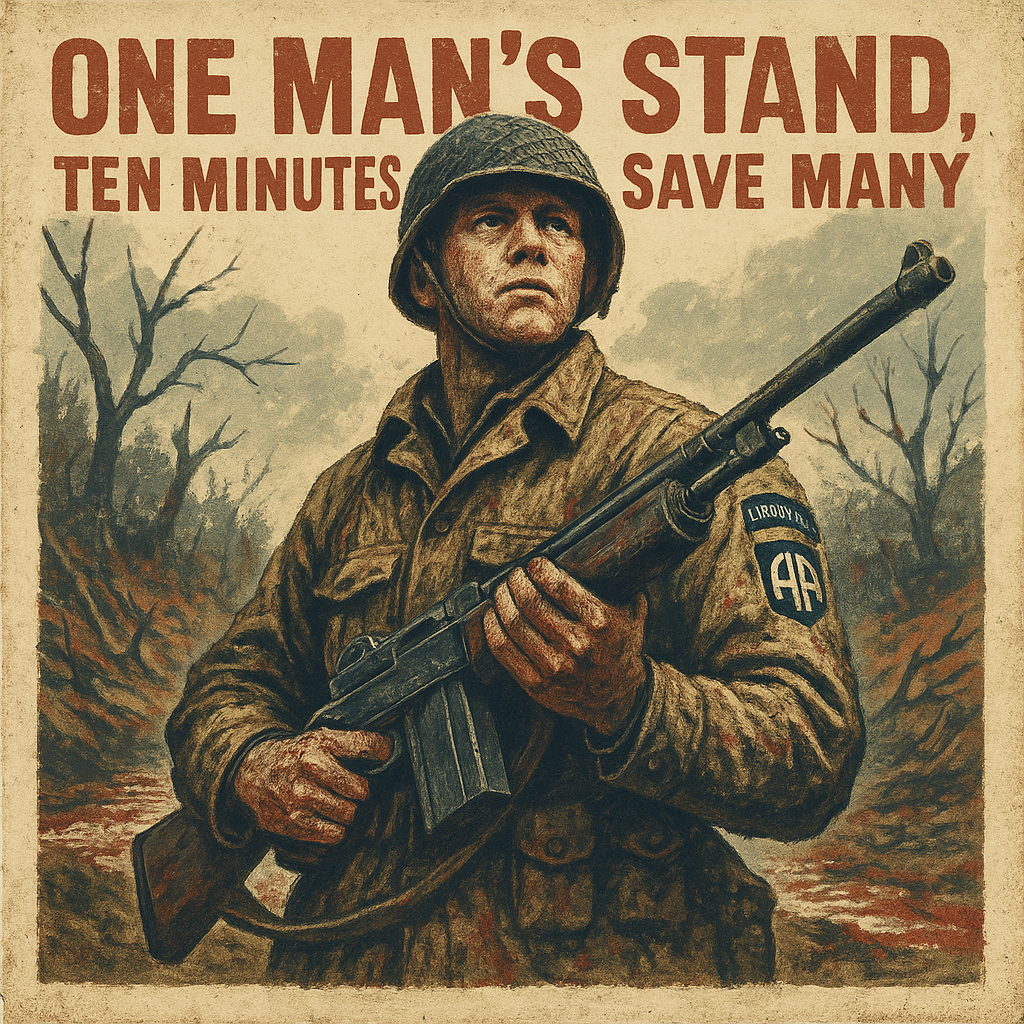 The Last Stand of Charles DeGlopper at Normandy, June 9, 1944