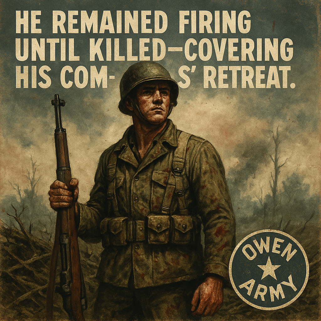 Charles N. DeGlopper's Normandy sacrifice earned the Medal of Honor