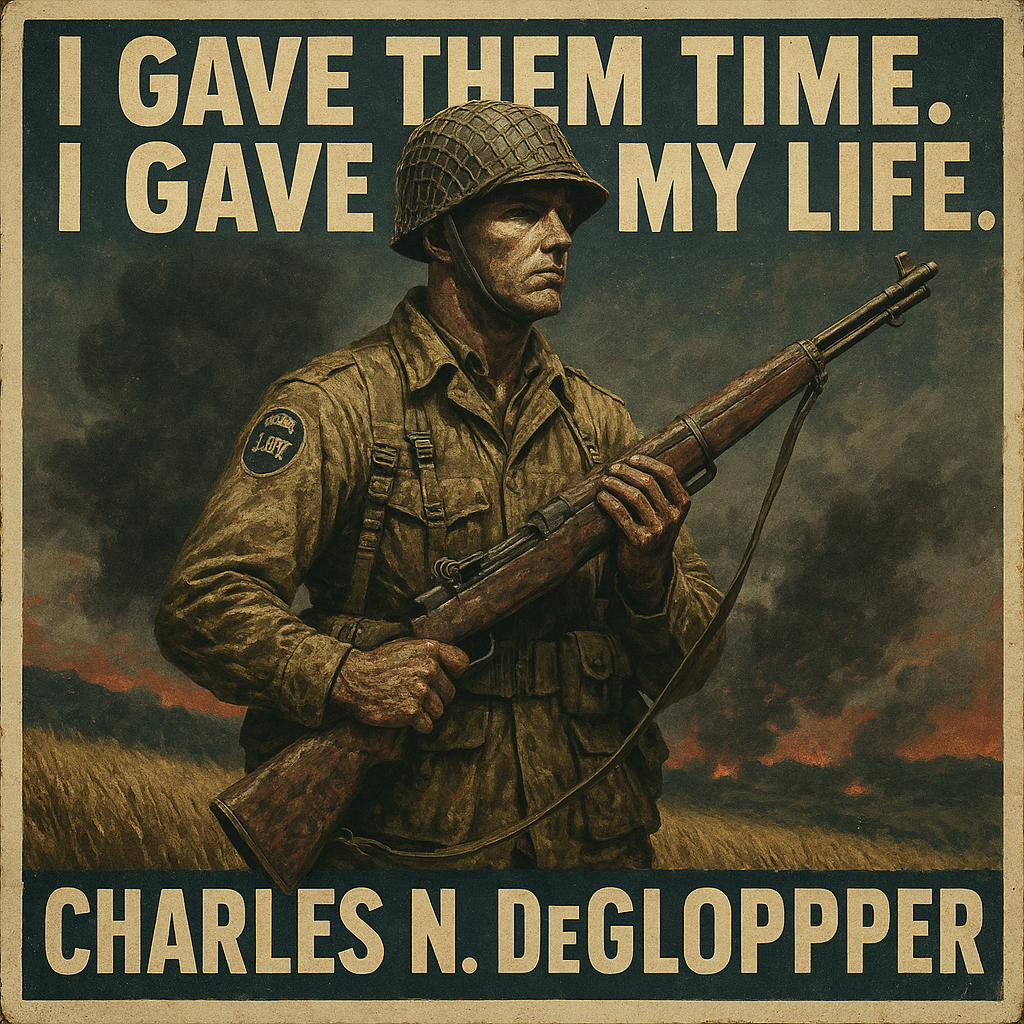 Charles DeGlopper's Normandy sacrifice that earned the Medal of Honor