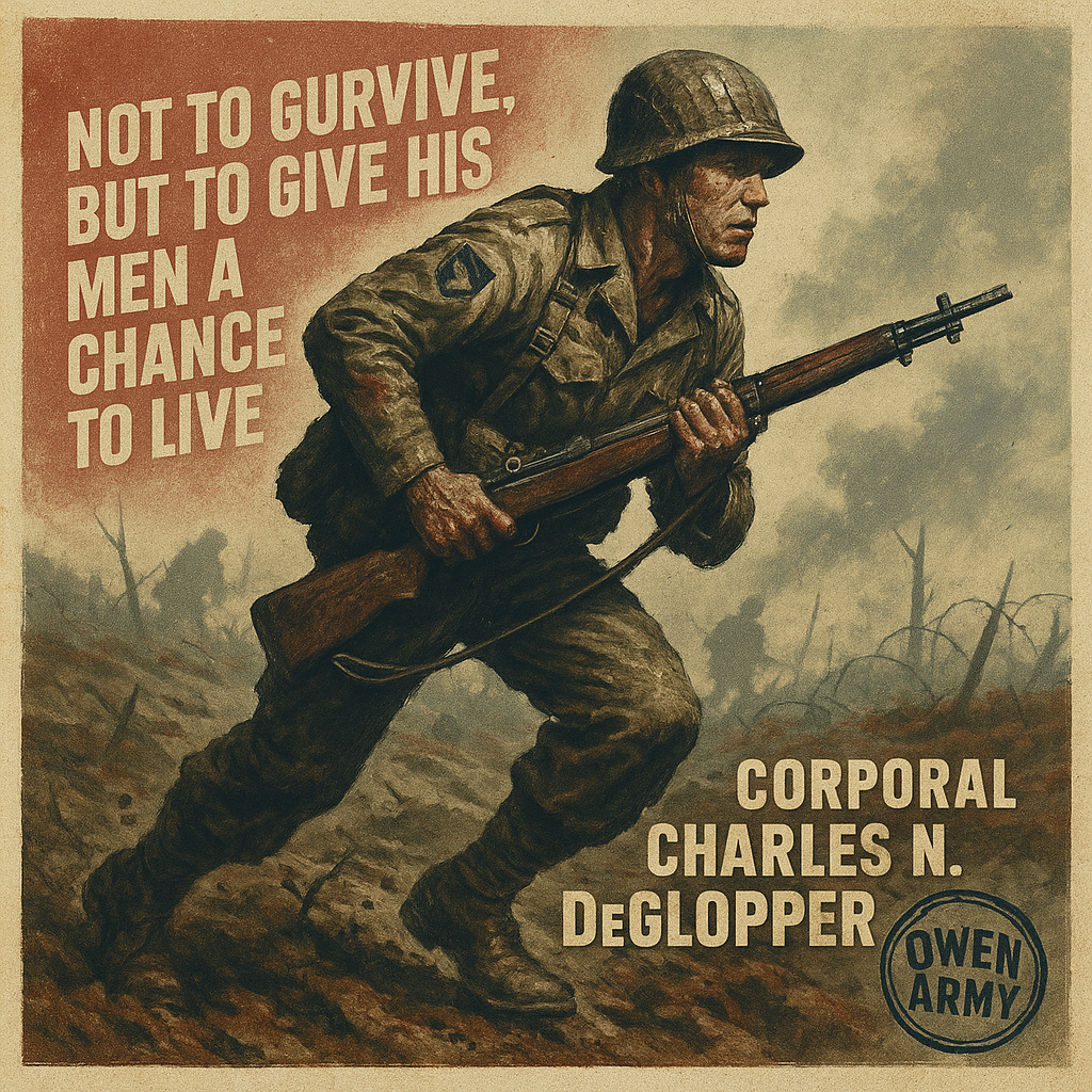 Charles N. DeGlopper’s Sacrifice Earned a Medal of Honor