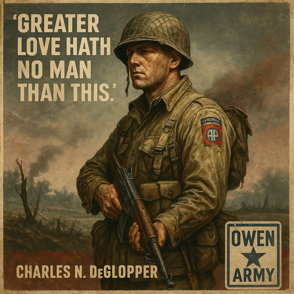 Charles N. DeGlopper's Normandy Last Stand and Medal of Honor Legacy