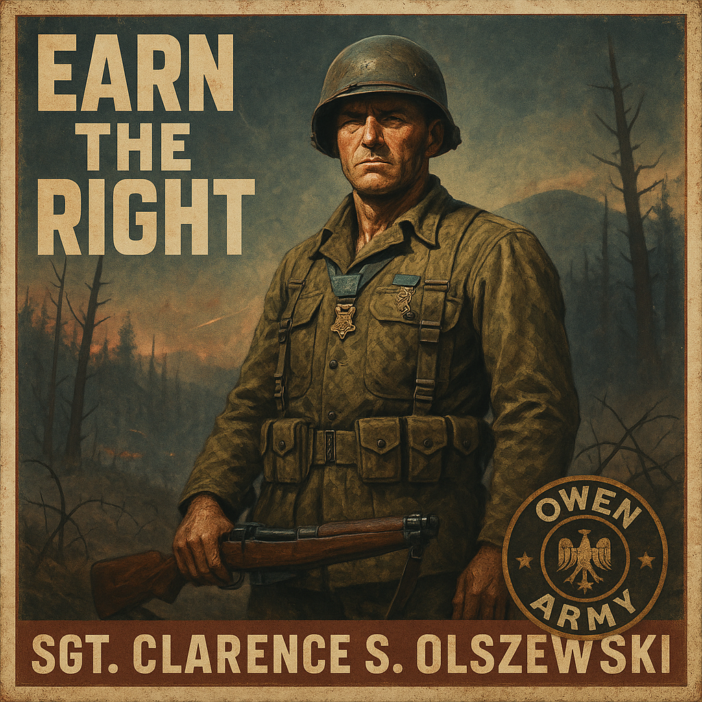 Clarence S. Olszewski Medal of Honor for Valor at Hürtgen Forest