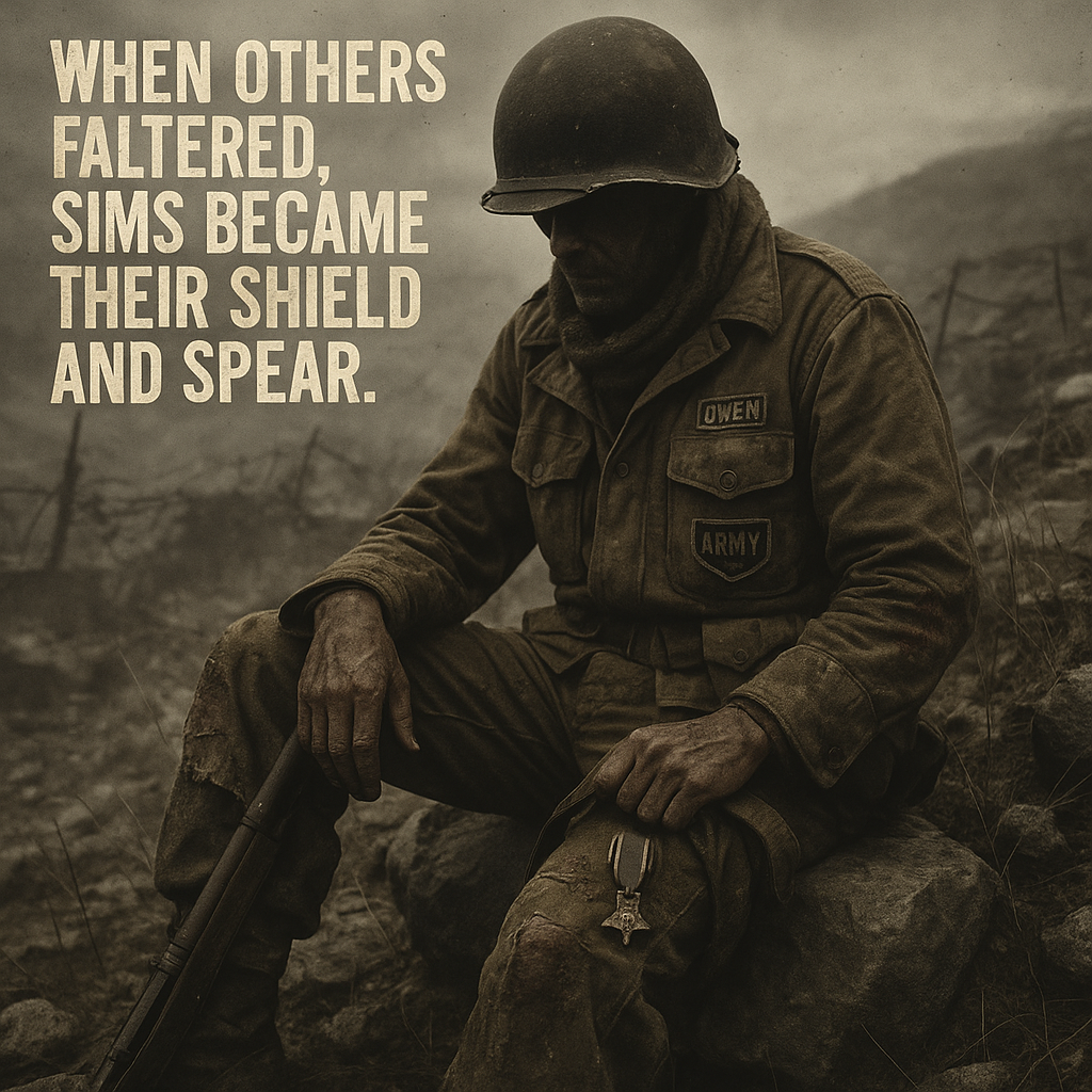 Clifford C. Sims Medal of Honor Hero Who Saved His Men