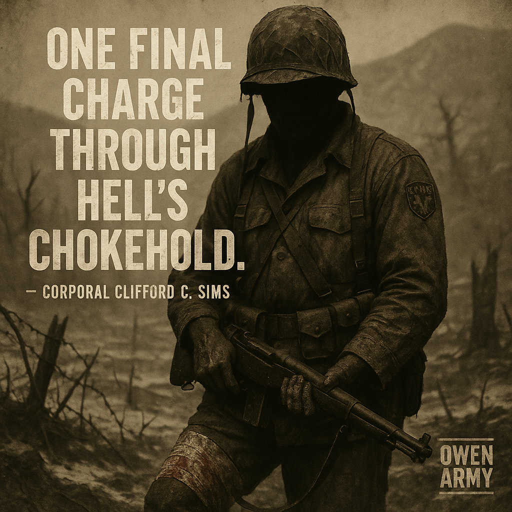 Clifford C. Sims Medal of Honor Charge at Chosin Reservoir
