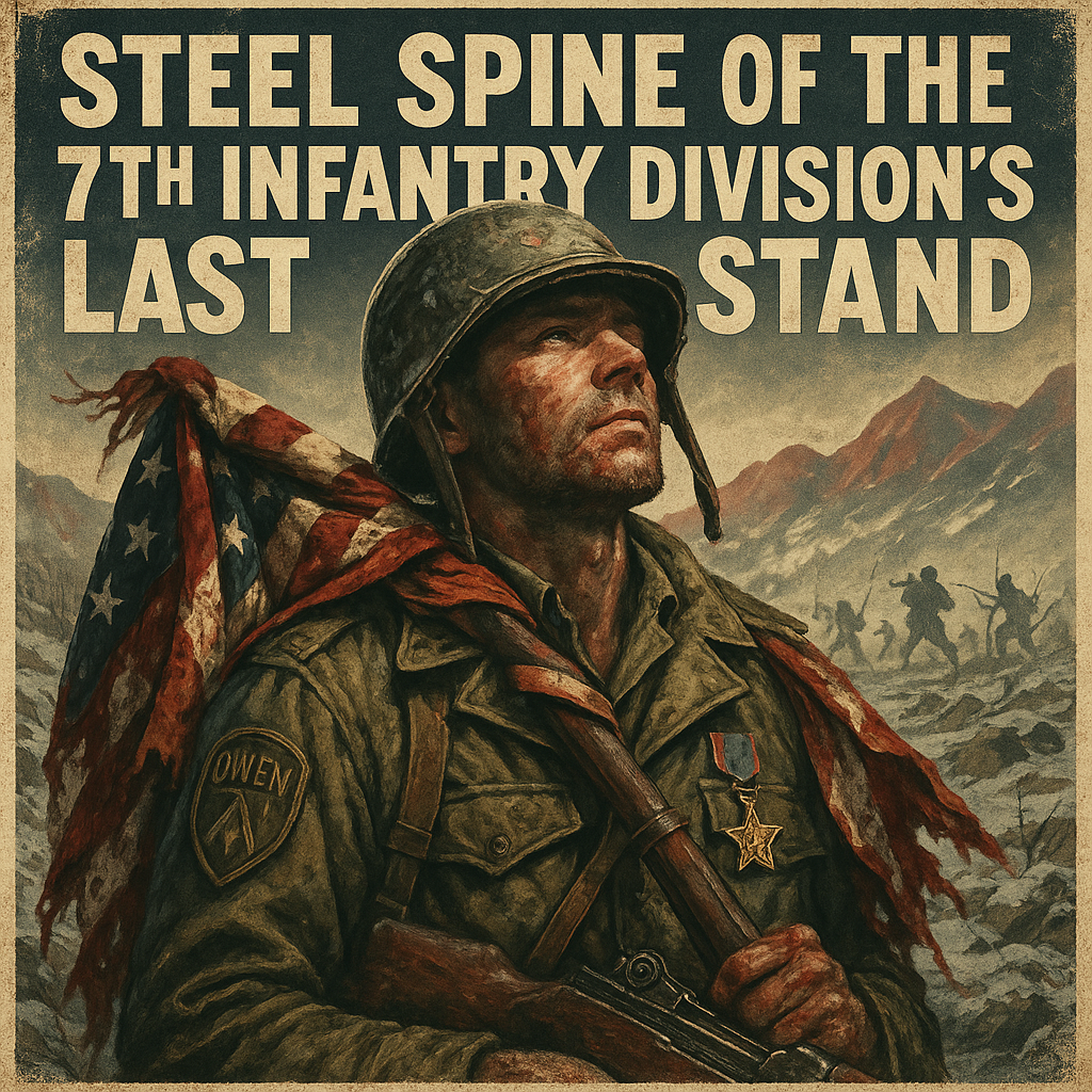 Clifford C. Sims the Steel Spine of the 7th Infantry's Last Stand