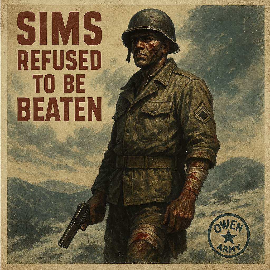 Clifford C. Sims, Korean War Medal of Honor Hero at Ka-san Ridge