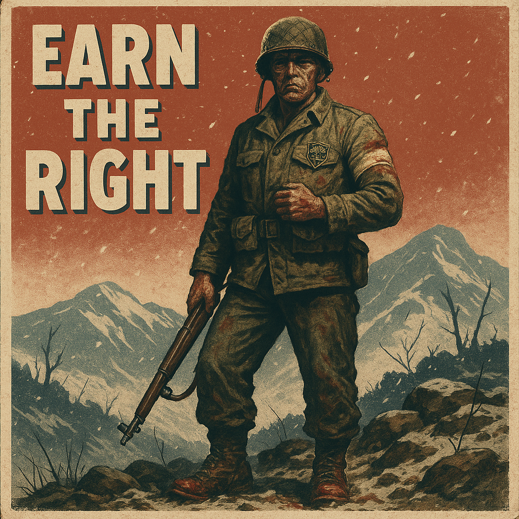 Clifford C. Sims Medal of Honor for Charge on Heartbreak Ridge