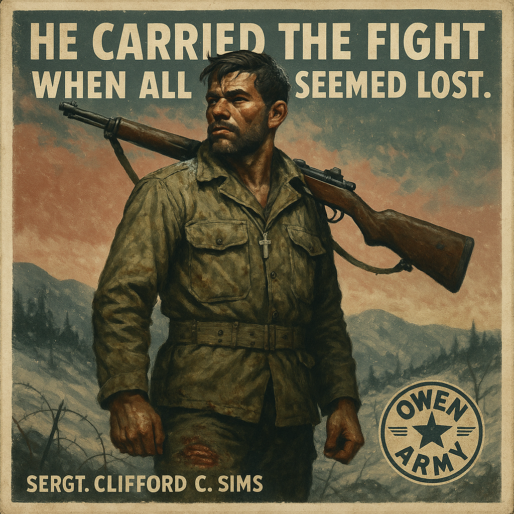 Clifford C. Sims, Medal of Honor hero in the Korean War
