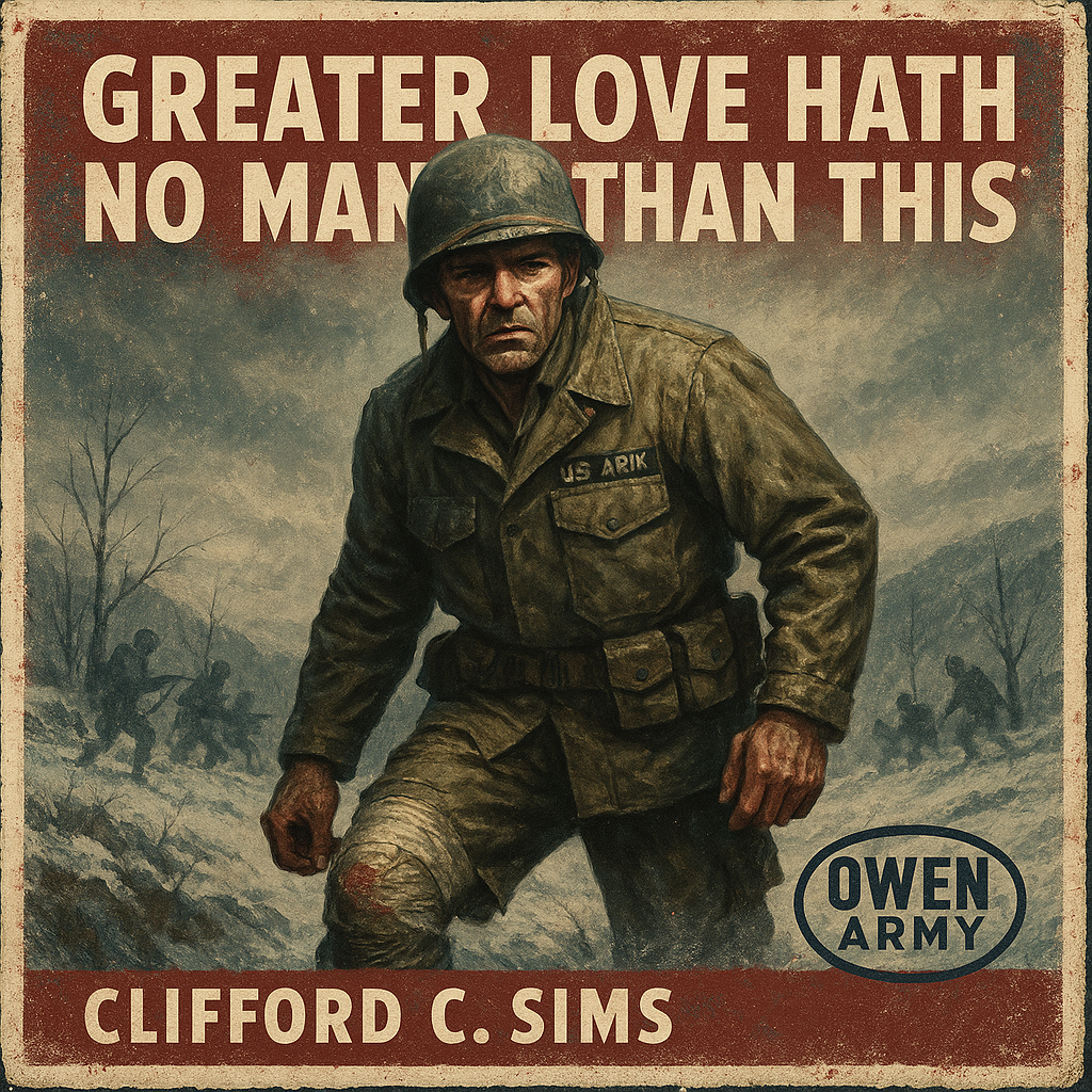 Clifford C. Sims' Medal of Honor at Chipyong-ni, Korean War