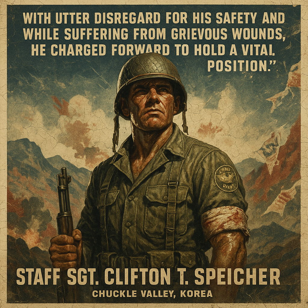 Clifton T. Speicher Medal of Honor Hero in the Korean War