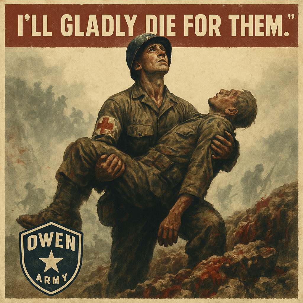 Desmond Doss, the WWII medic who saved 75 at Hacksaw Ridge