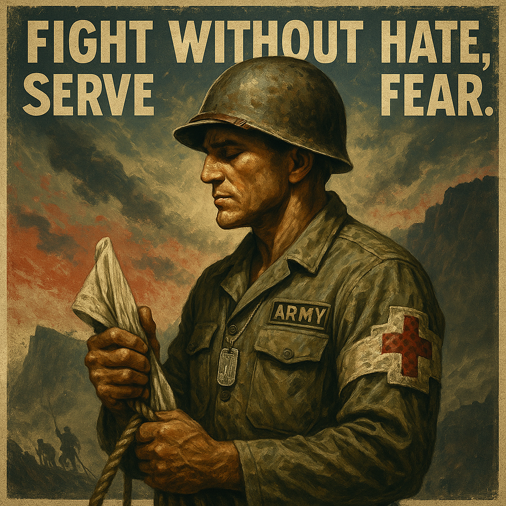 Desmond Doss, the WWII medic who saved 75 at Hacksaw Ridge