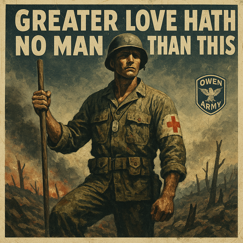 Desmond Doss WWII medic who saved 75 men unarmed on Okinawa