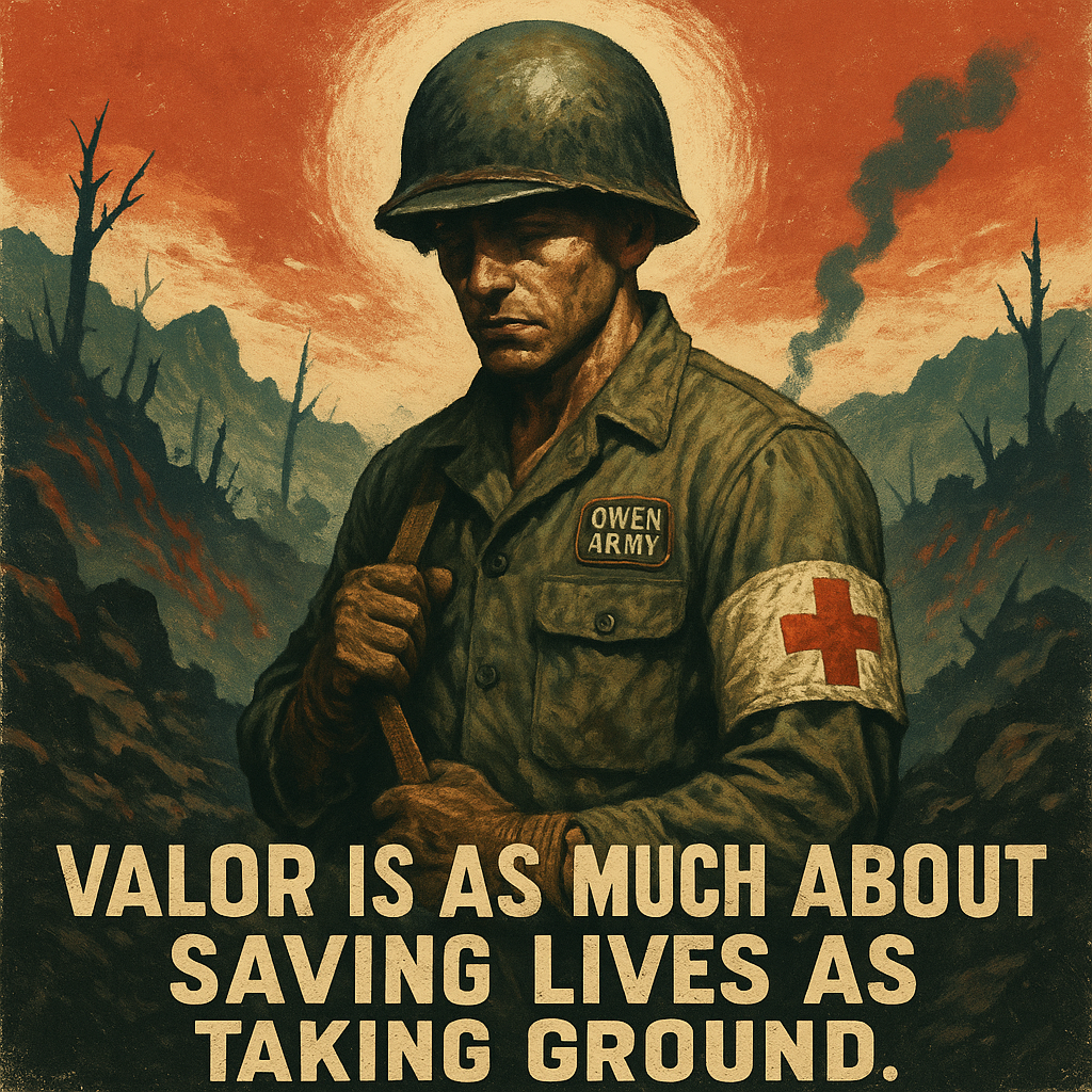 Desmond Doss, WWII Medic Who Saved 75 at Hacksaw Ridge