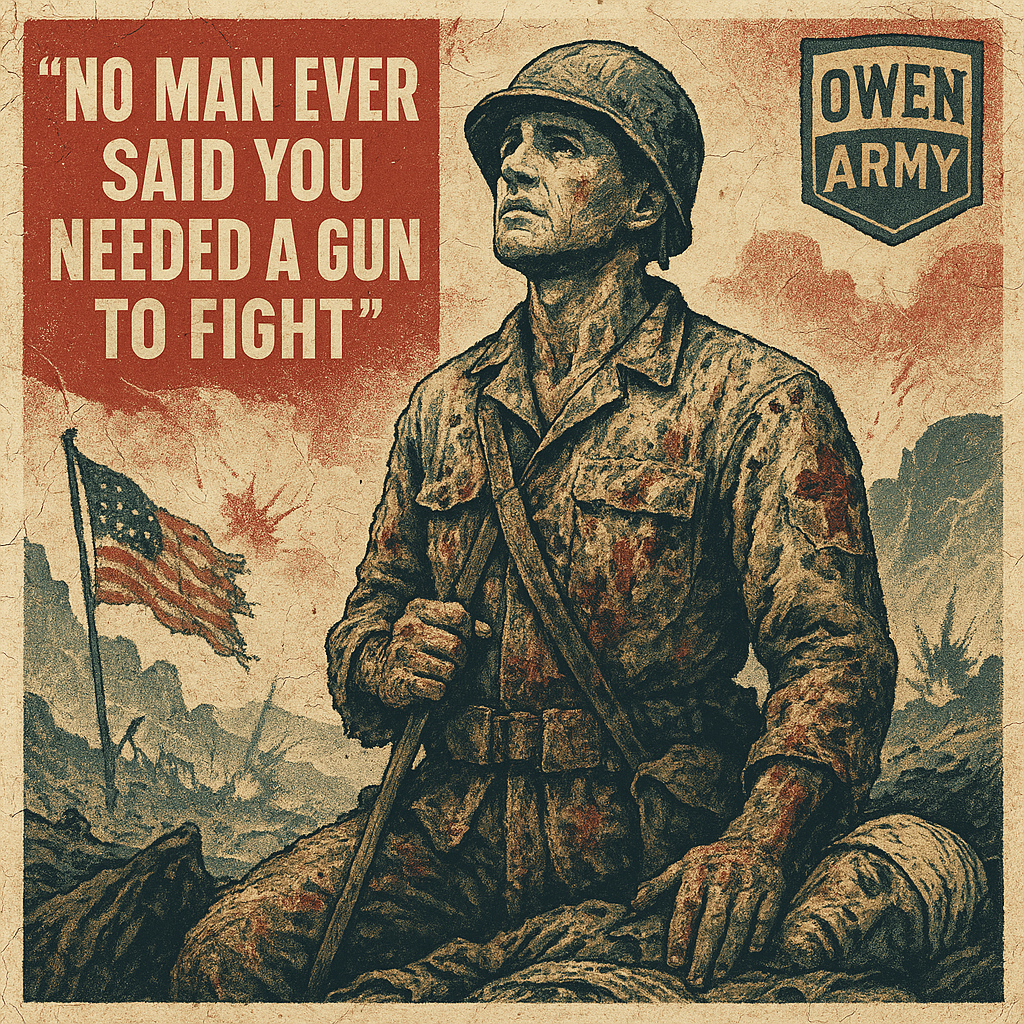 Desmond Doss Medic Who Carried 75 Men from Hacksaw Ridge