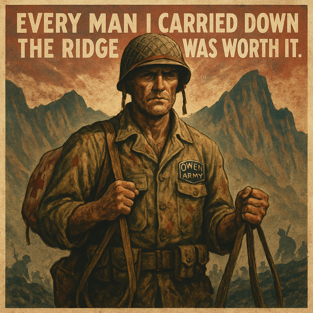 Desmond Doss Refused Arms and Saved 75 at Hacksaw Ridge