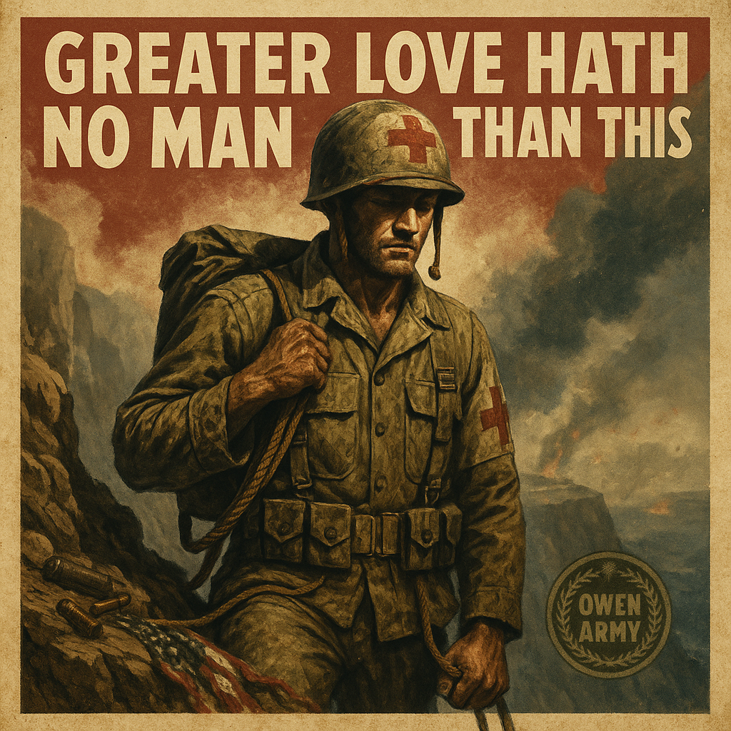 Desmond Doss, Unarmed Medic Who Saved 75 at Maeda Escarpment