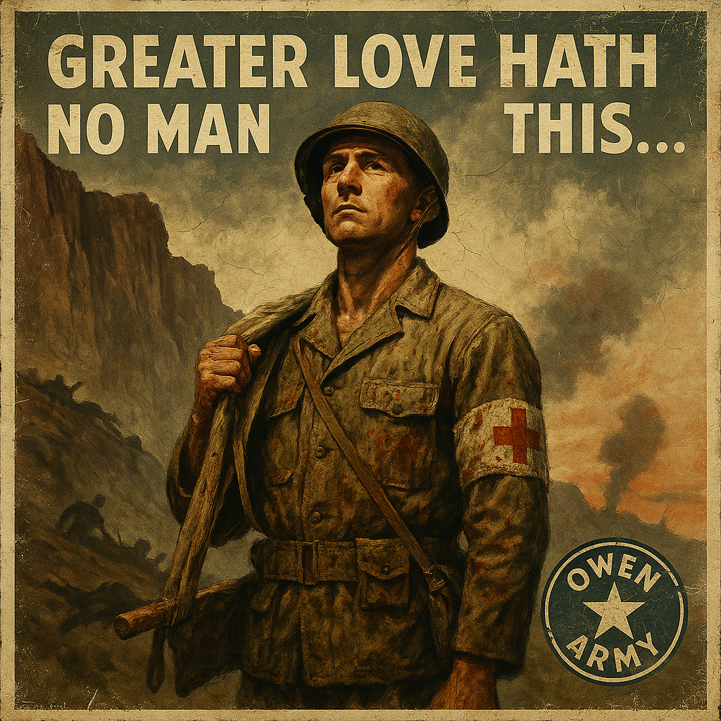 Desmond Doss, WWII medic who saved 75 on Hacksaw Ridge