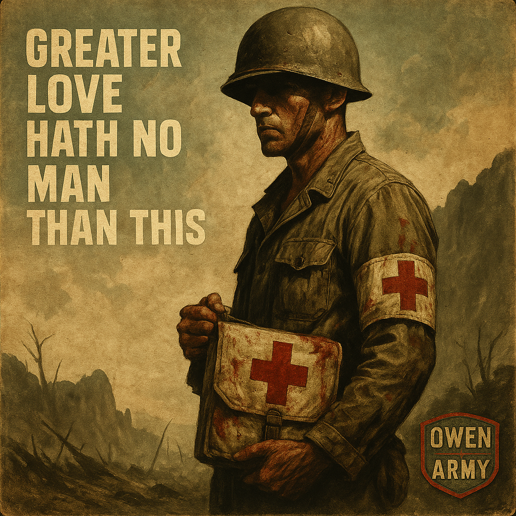 Desmond Doss of Hacksaw Ridge, the medic who saved 75