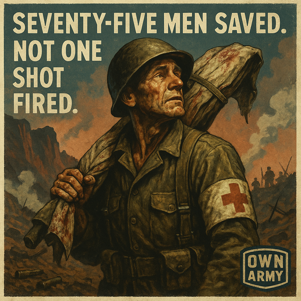 Desmond Doss, the WWII Medic Who Saved 75 Men at Hacksaw Ridge