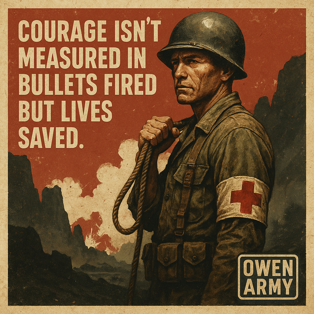 Desmond Doss's Courage at Hacksaw Ridge Saved 75 Men