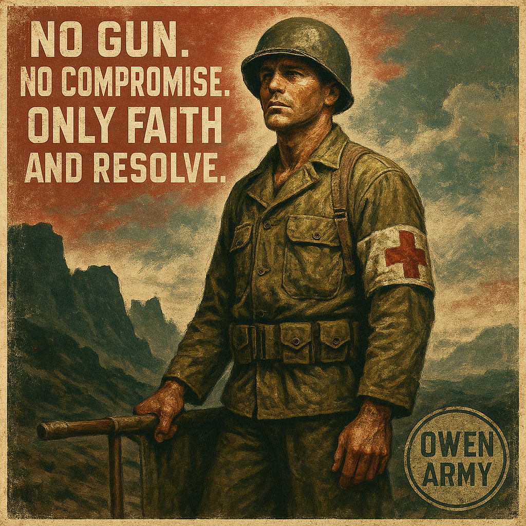 Unarmed WWII Medic Desmond Doss Saved 75 at Maeda Escarpment