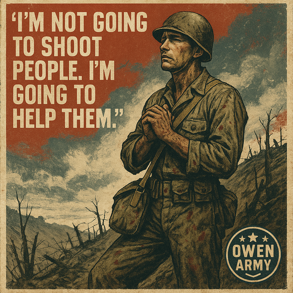 Desmond Doss Saved 75 Men on Hacksaw Ridge in Okinawa