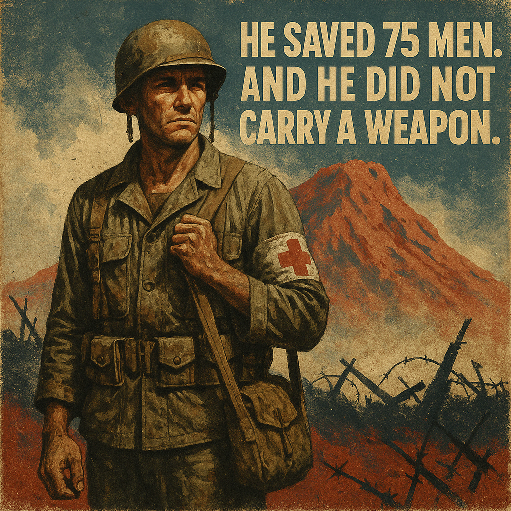 Desmond Doss, Medal of Honor medic who saved 75 at Hacksaw Ridge