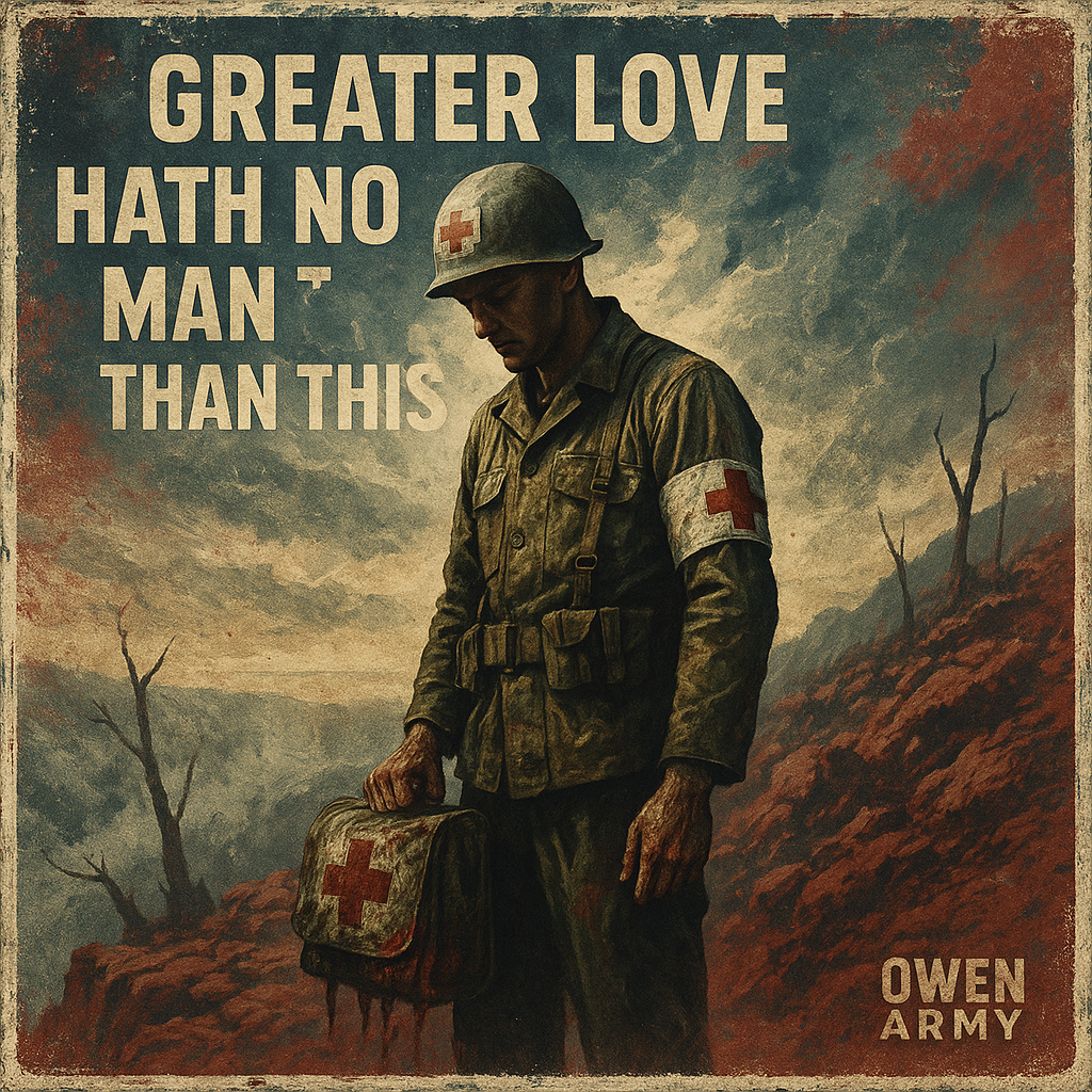 Desmond Doss WWII medic who saved 75 men on Hacksaw Ridge