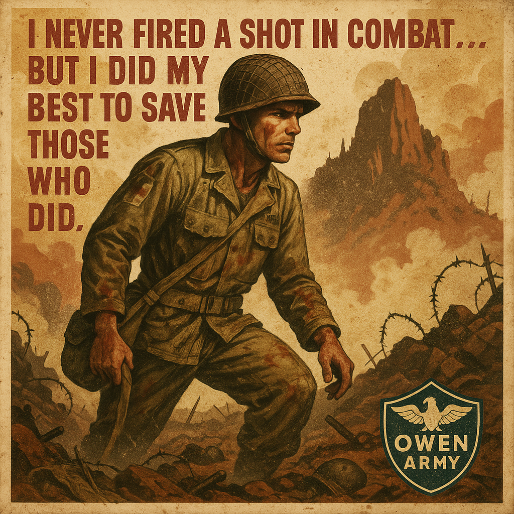 Desmond Doss the Unarmed Medic Who Saved 75 Men at Hacksaw Ridge