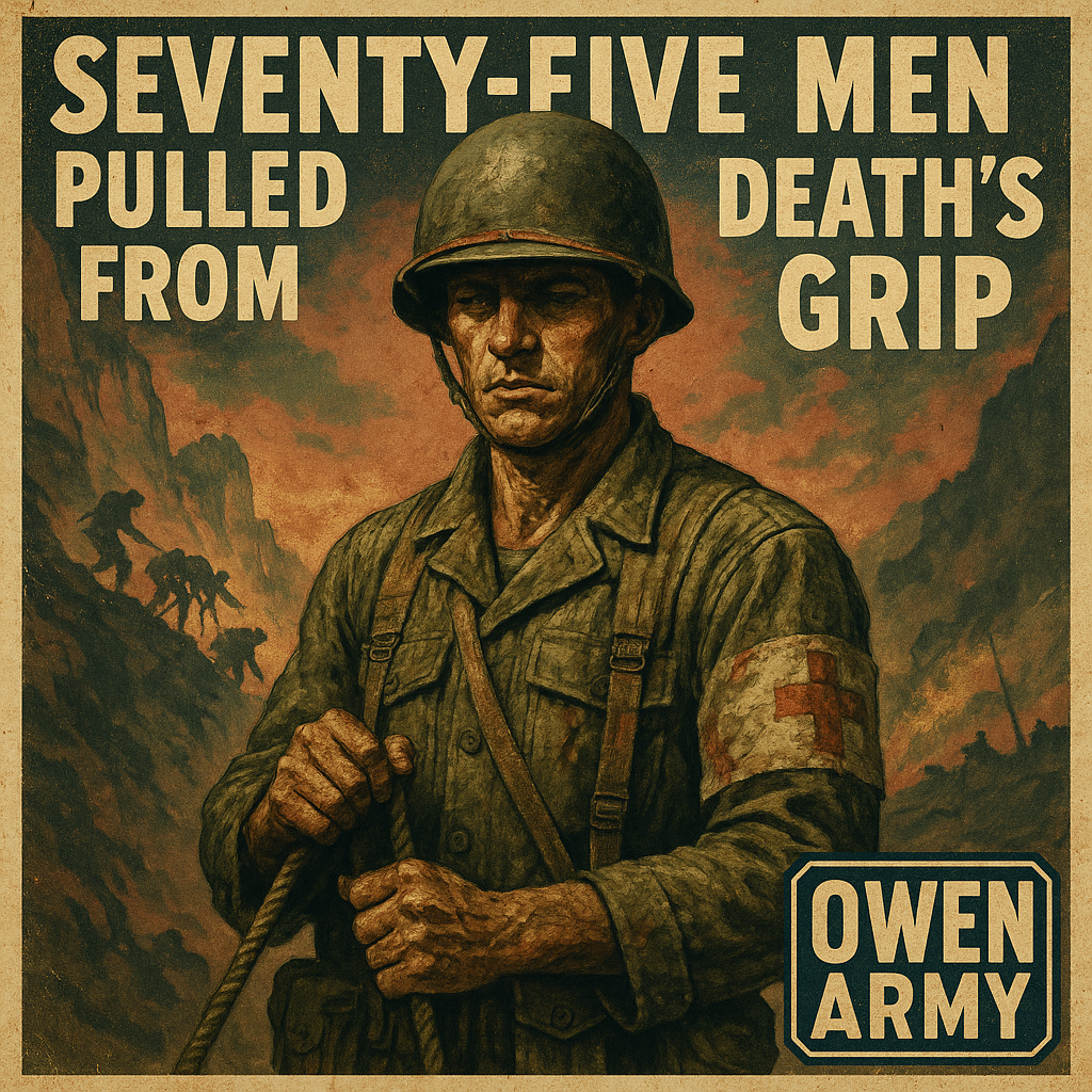 Desmond Doss, Unarmed Medic Who Saved 75 Men at Okinawa