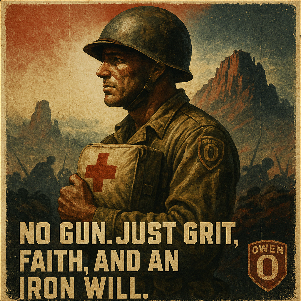 Desmond Doss, the unarmed medic who saved 75 at Hacksaw Ridge